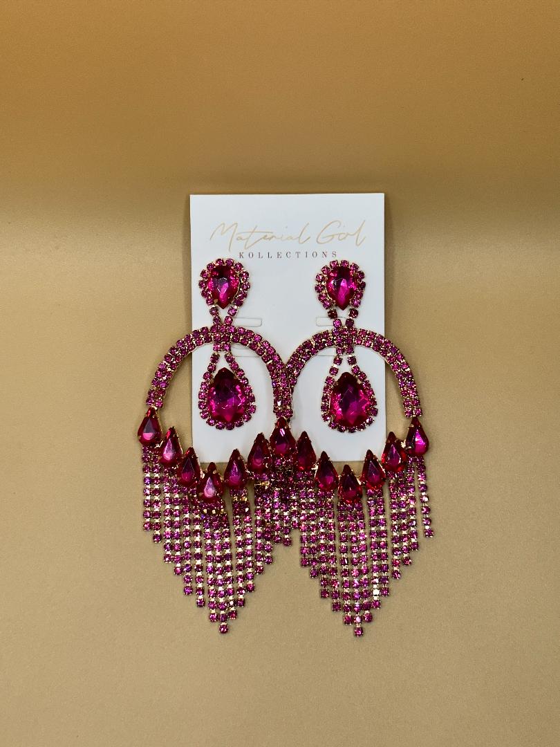 Pink Lady Earrings