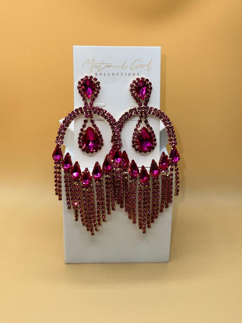 Pink Lady Earrings